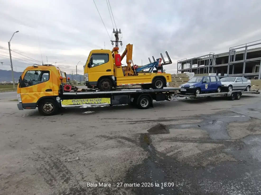 Autospecială pentru tractări auto Baia Mare